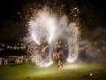 Oooh, that's nice. Fire Performers and our tree lighting at a recent wedding. Ria Mishall Photography